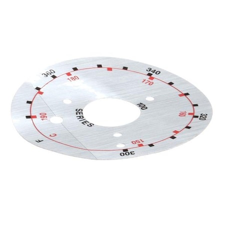 Frymaster Label, Dial Plate 8021456